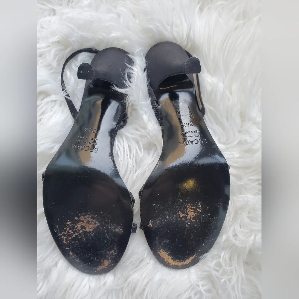 Escada Rhinestone Heels - Picture 3 of 4